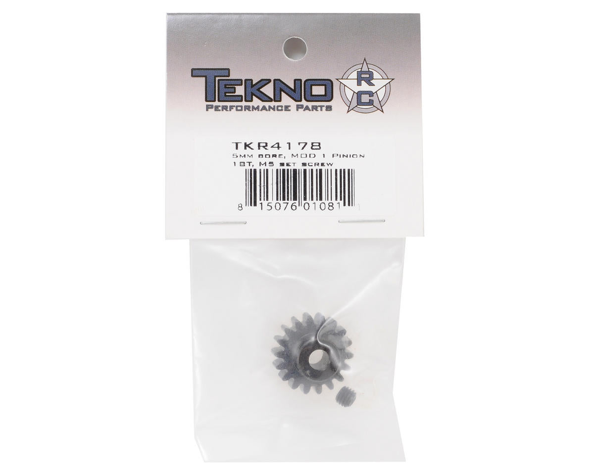 Tekno RC "M5" Hardened Steel Mod1 Pinion Gear w/5mm Bore (18T)