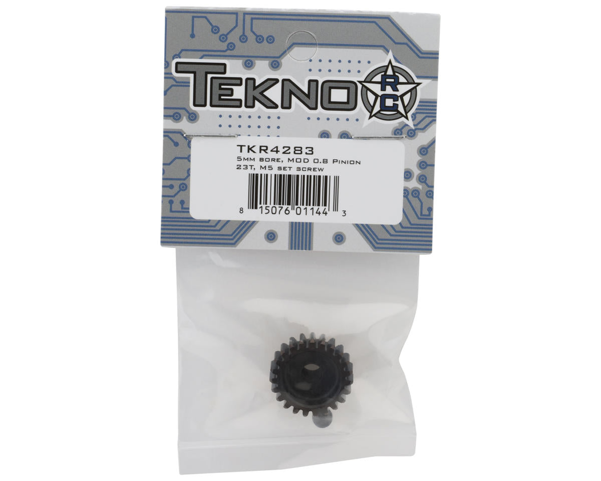 Tekno RC Steel Mod 0.8 Pinion Gear (5mm Bore) (23T)