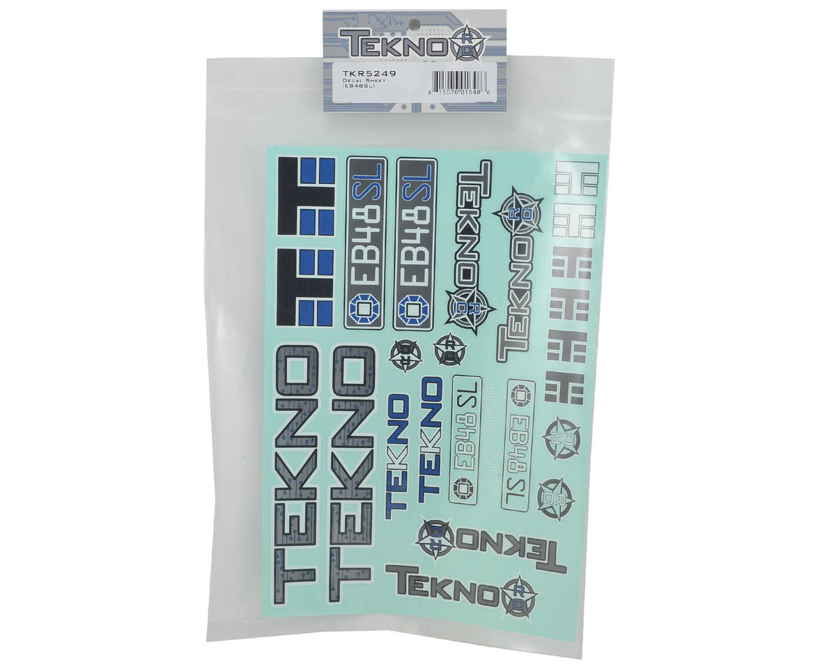 Tekno RC EB48SL Decal Sheet