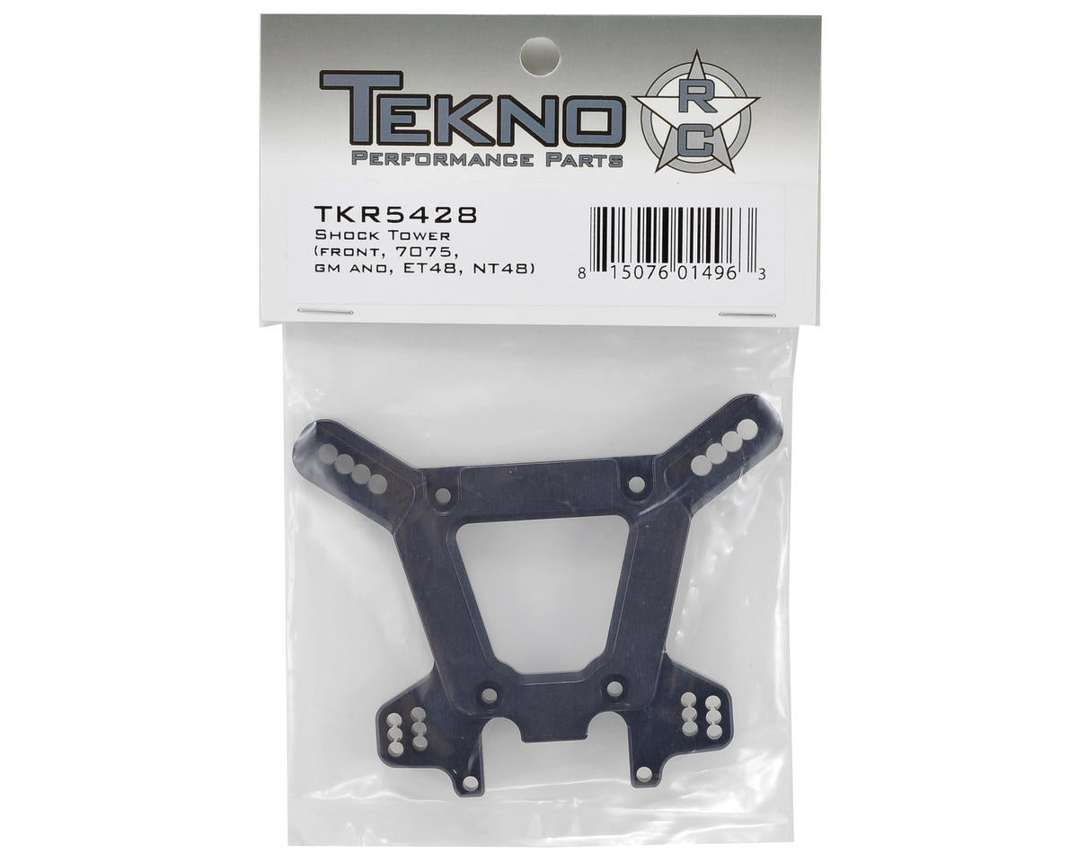 Tekno RC Aluminum Front Shock Tower (Gun Metal)