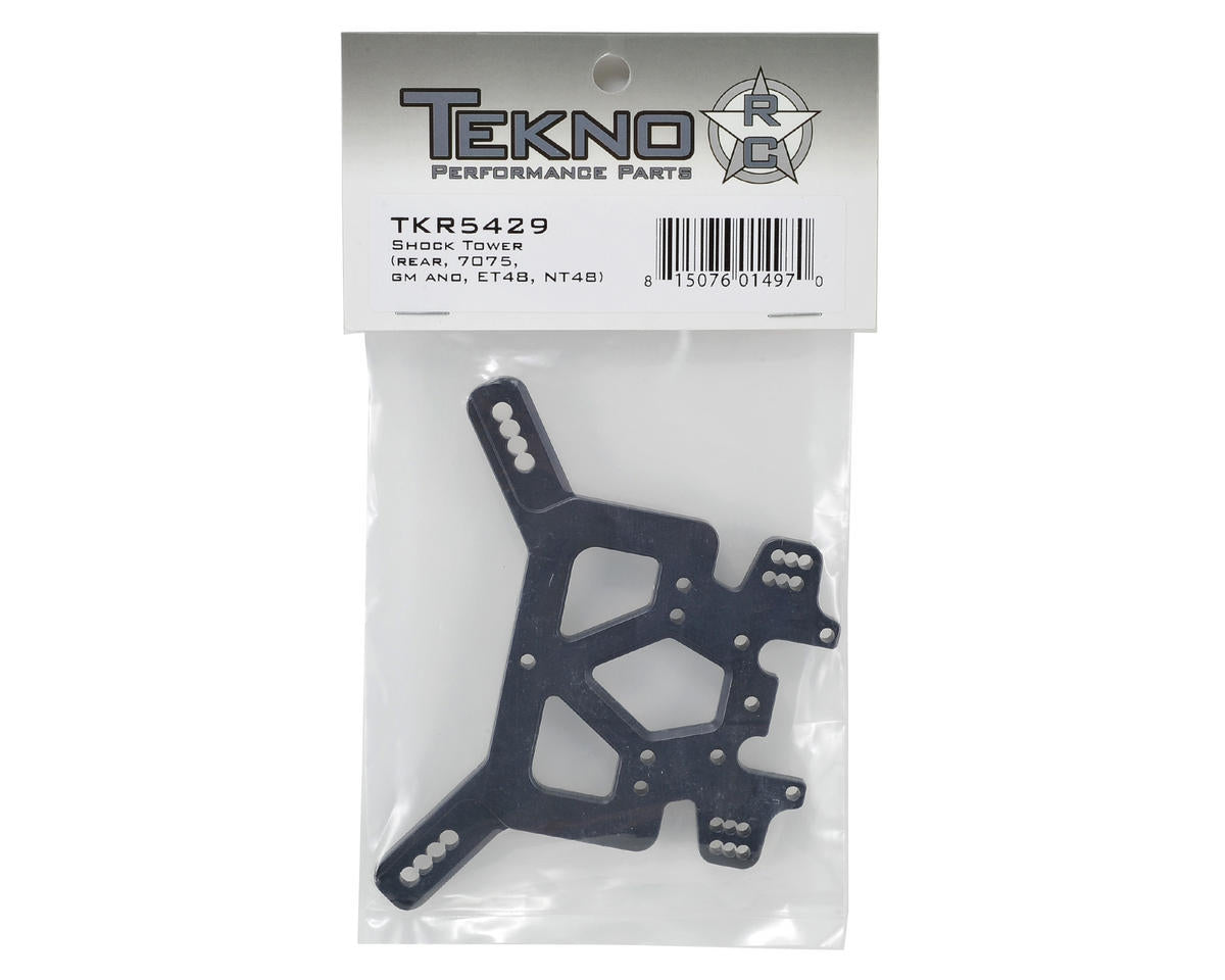 Tekno RC Aluminum Rear Shock Tower (Gun Metal)