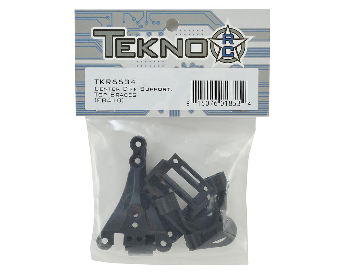 Tekno RC EB410/ET410 Center Differential Support & Top Braces