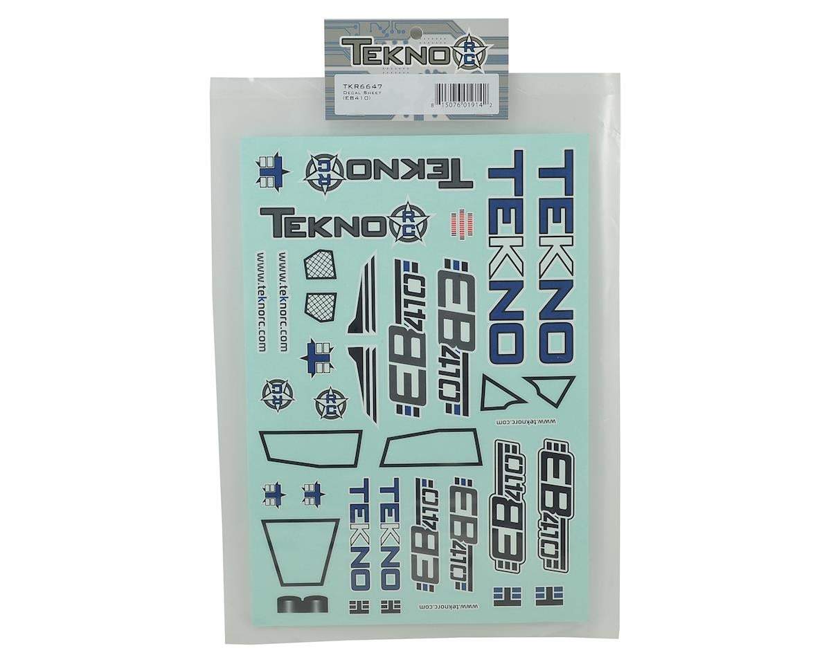 Tekno RC EB410 Decal Sheet