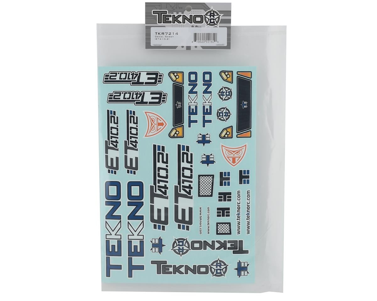 Tekno RC ET410.2 Decal Sheet