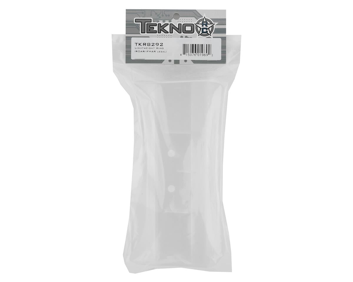 Tekno RC Plastic 1/8 Lightweight Buggy Wing (ROAR/IFMAR Legal) (White)