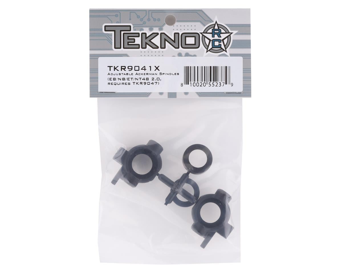 Tekno RC NB48 2.0 Adjustable Ackerman Spindles & Bearing Spacers