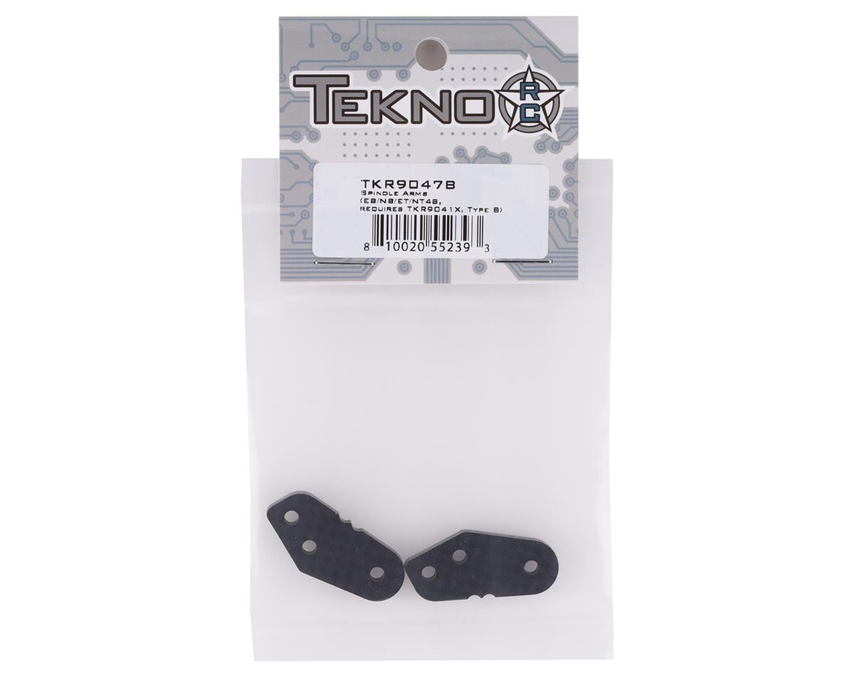 Tekno RC EB/NB/ET/NT48 Carbon Fiber Spindle Arms (Type B) (2)