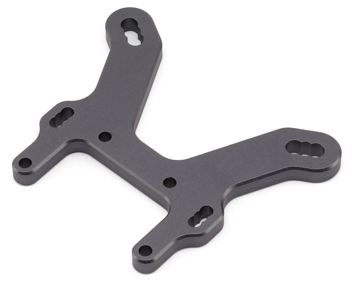 Tekno RC EB48/NB48 2.2 Aluminum Front Shock Tower (Gunmetal) (B-Height)