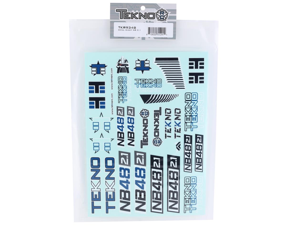 Tekno RC NB48 2.1 Decal Sheet