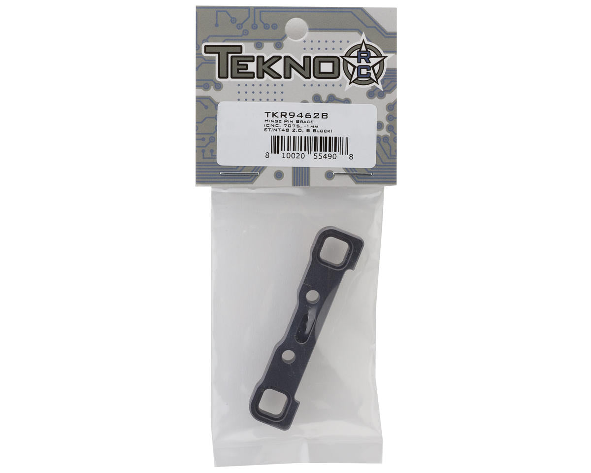 Tekno RC ET48 2.2 7075 Aluminum Hinge Pin Brace (B Block) (-1mm)