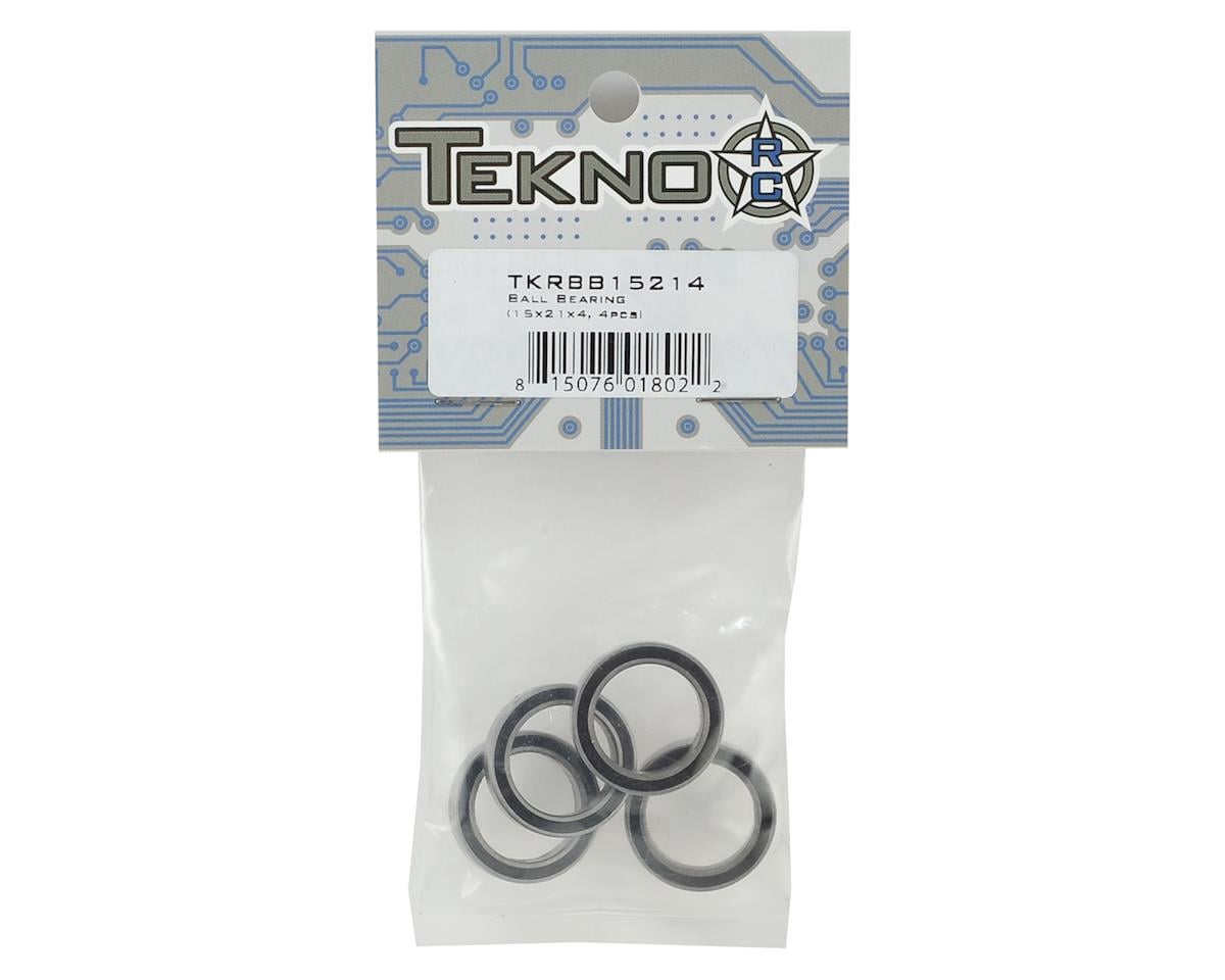 Tekno RC 15x21x4 Ball Bearing (4) (.4 CVA Driveshafts)