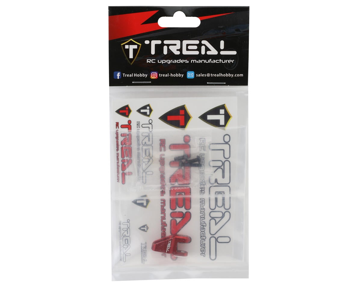 Treal Hobby Redcat Ascent/Gen9 Aluminum Upper Center Link Mount (Red)