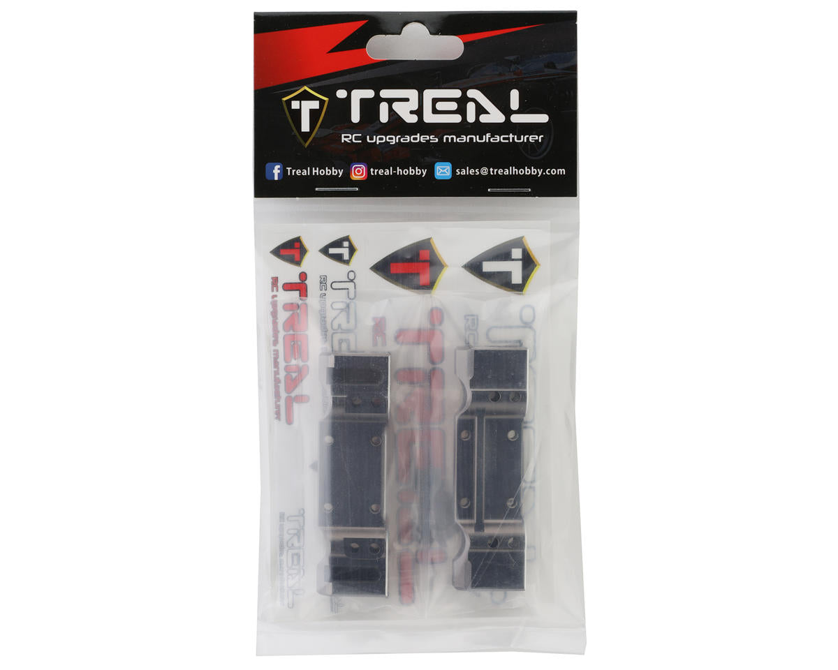Treal Hobby Redcat Gen9 Aluminum Bumper Mounts (Titanium) (2)