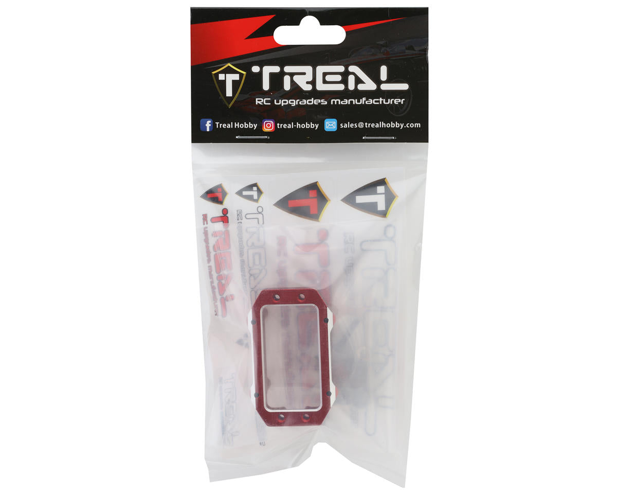 Treal Hobby Arrma 6S BLX Aluminum Servo Mount Set (Red)