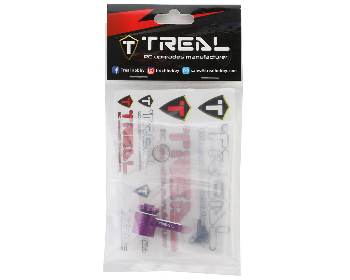 Treal Hobby Losi LMT Aluminum Servo Saver (25T) (Purple)