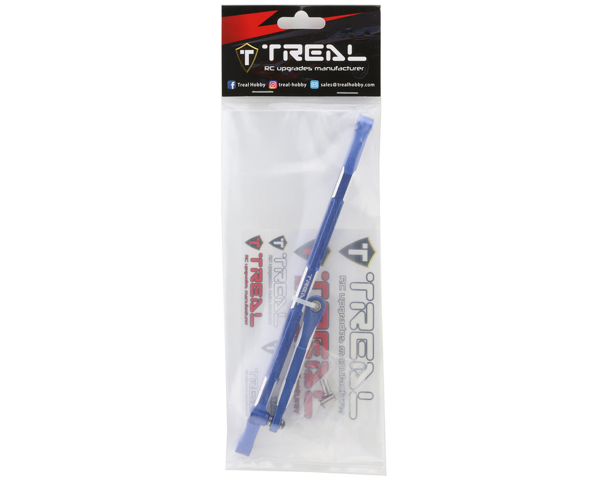 Treal Hobby Losi LMT Aluminum Steering Linkage (Blue)