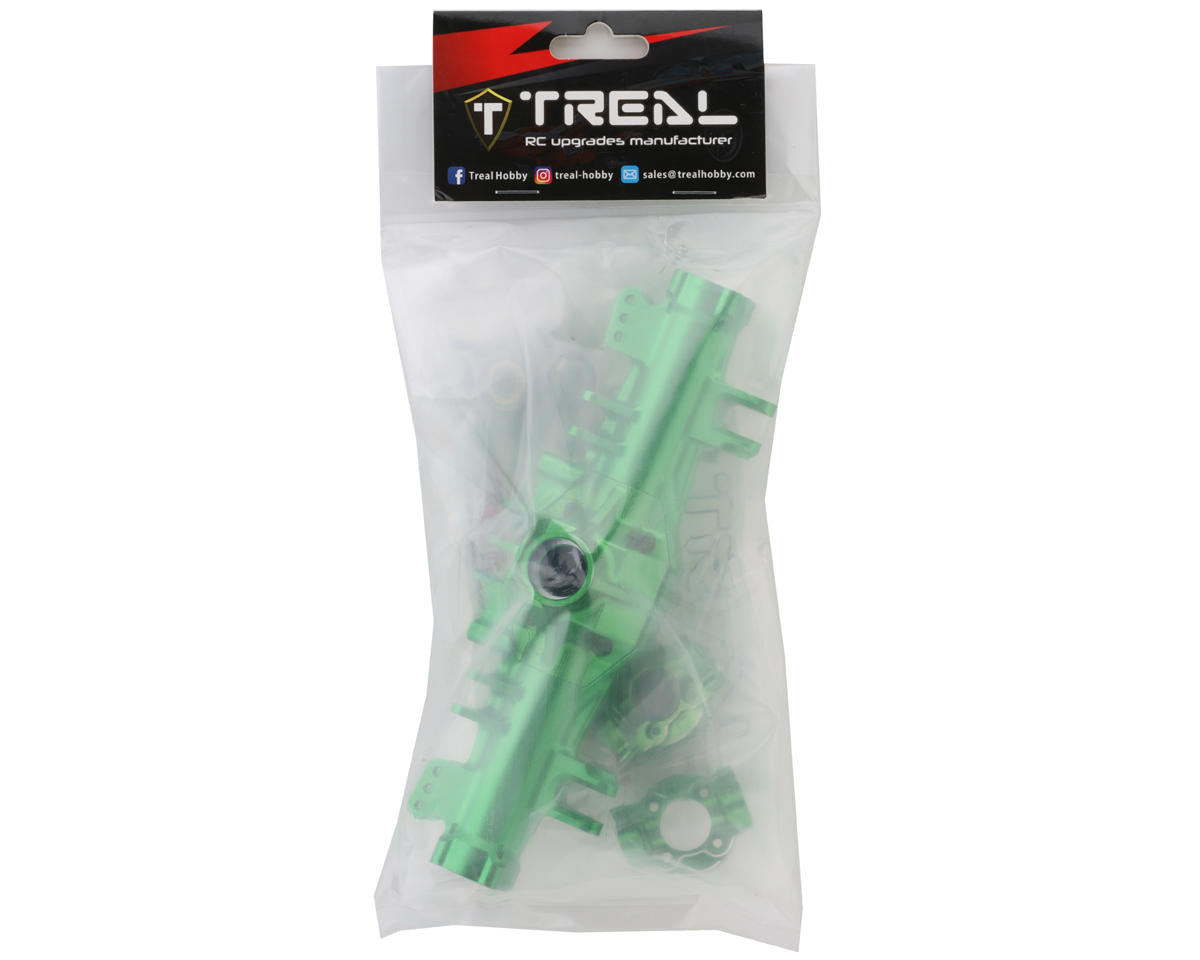 Treal Hobby Losi LMT CNC-Machined Aluminum Front Axle Housing (Green)