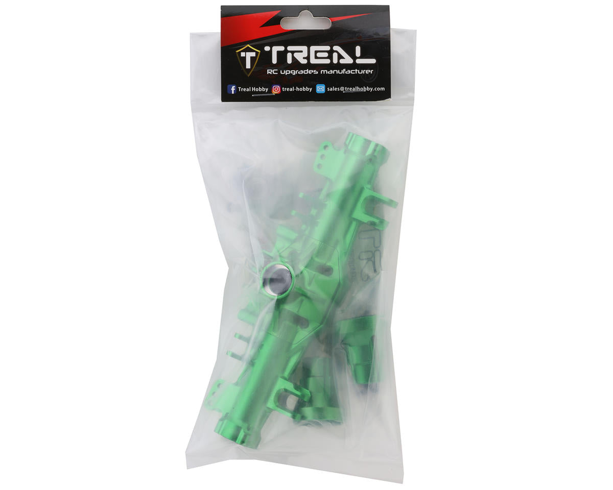 Treal Hobby Losi LMT CNC-Machined Aluminum Rear Axle Housing (Green)