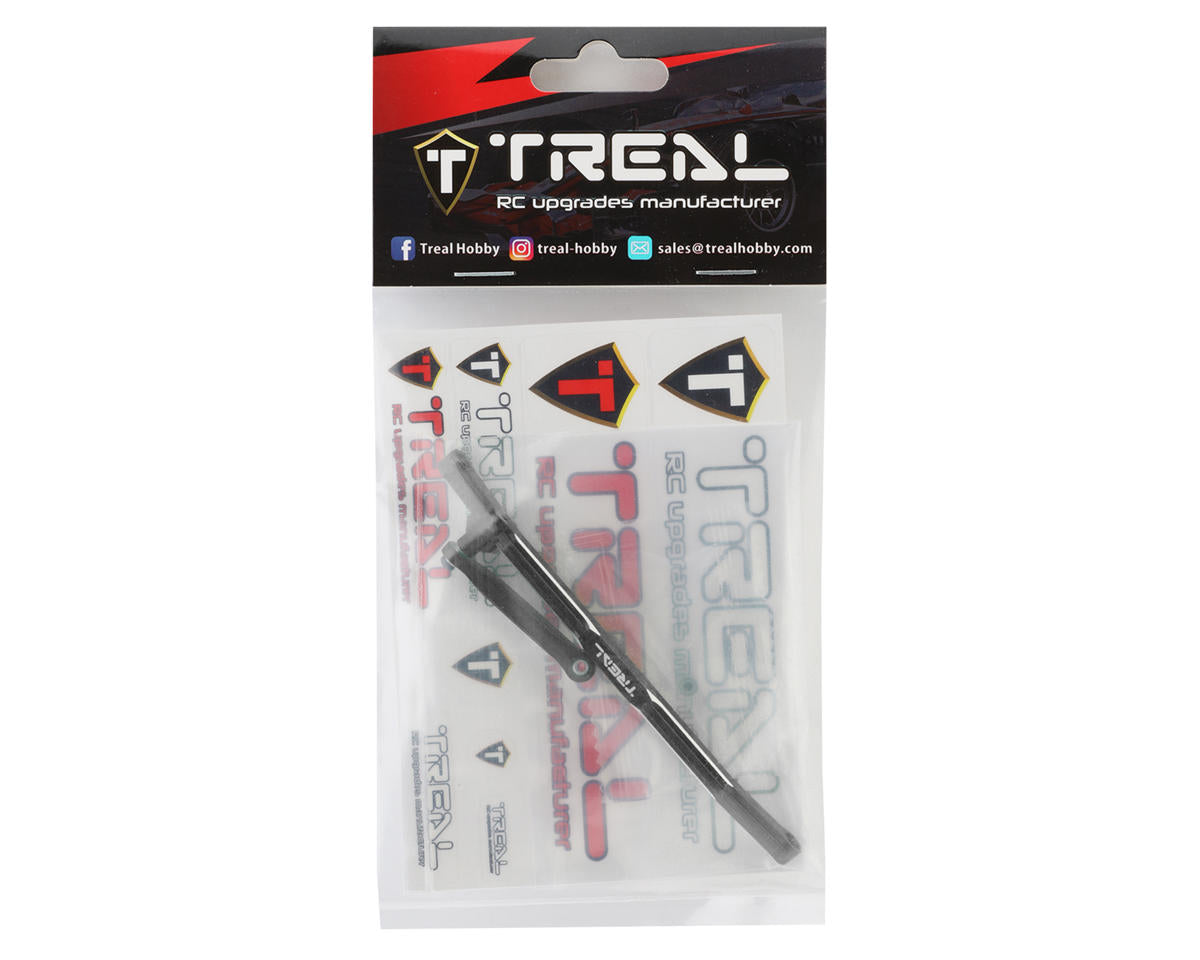Treal Hobby Losi Mini LMT Aluminum Steering Links (Black)
