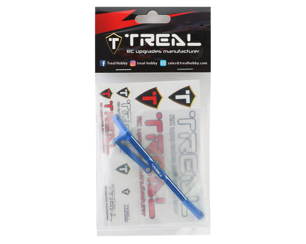 Treal Hobby Losi Mini LMT Aluminum Steering Links (Blue)