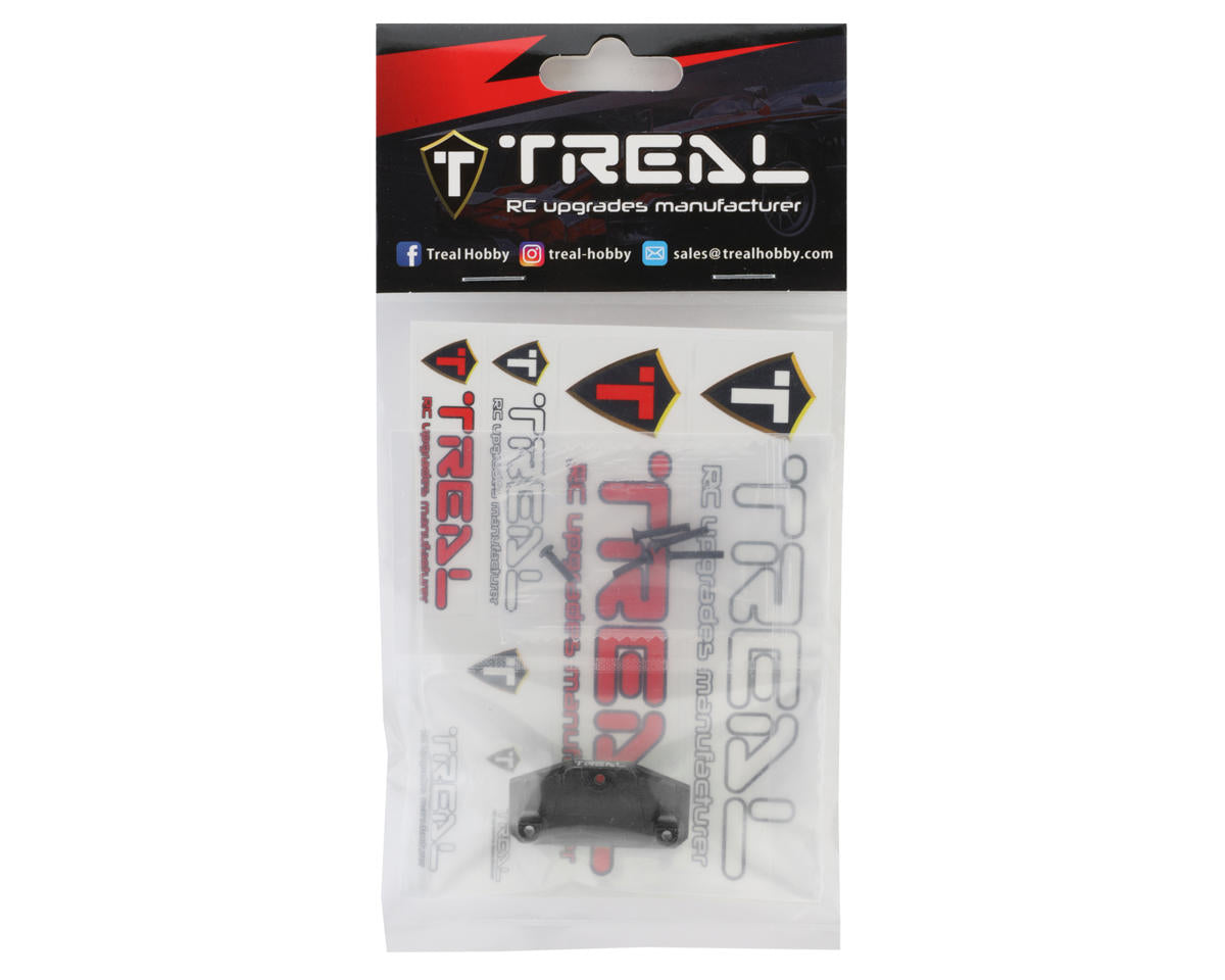 Treal Hobby Losi Mini LMT Aluminum Steering Servo Mount (Black)