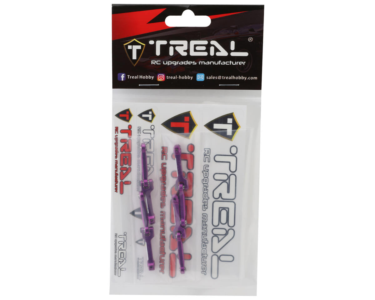 Treal Hobby Losi Mini LMT Aluminum Sway Bars & Torsional Set (Purple)