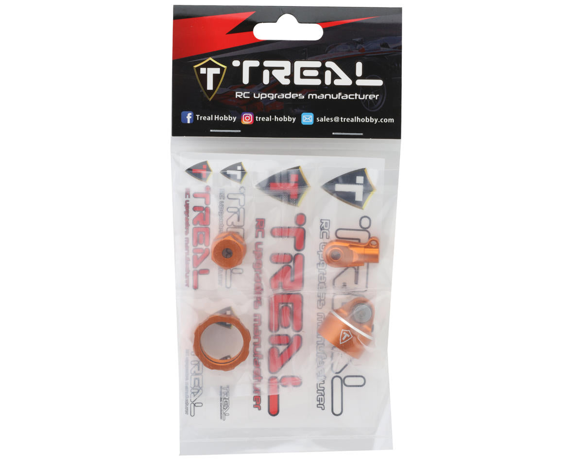 Treal Hobby Losi Promoto MX CNC Aluminum Shock Cap With Bottom Retainer Set