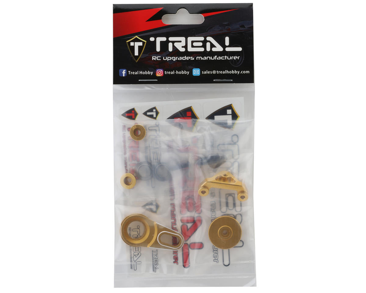 Treal Hobby Losi Promoto MX CNC Aluminum Servo Saver (25T/23T) (Gold)