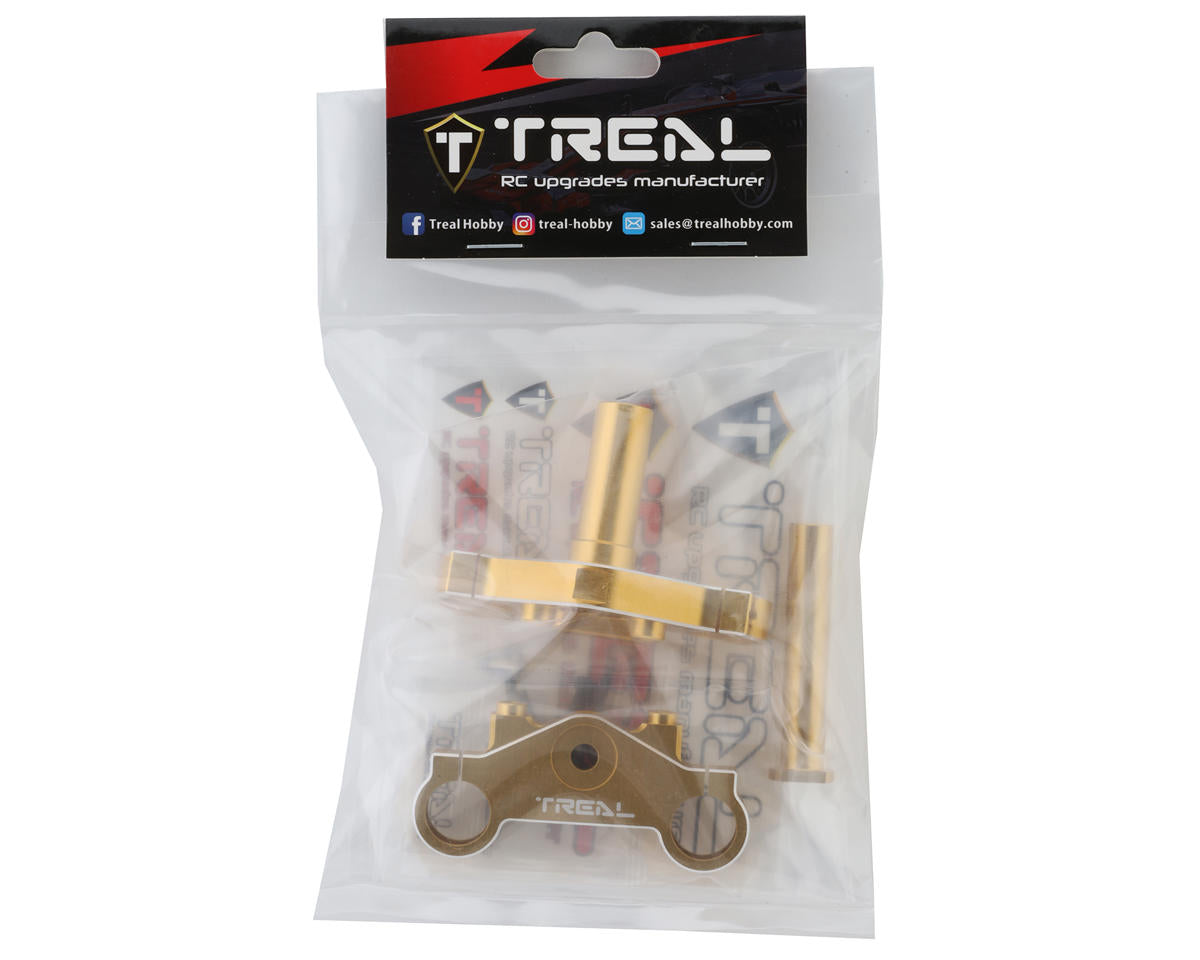 Treal Hobby Promoto CNC Aluminum Triple Clamp Set (Gold)