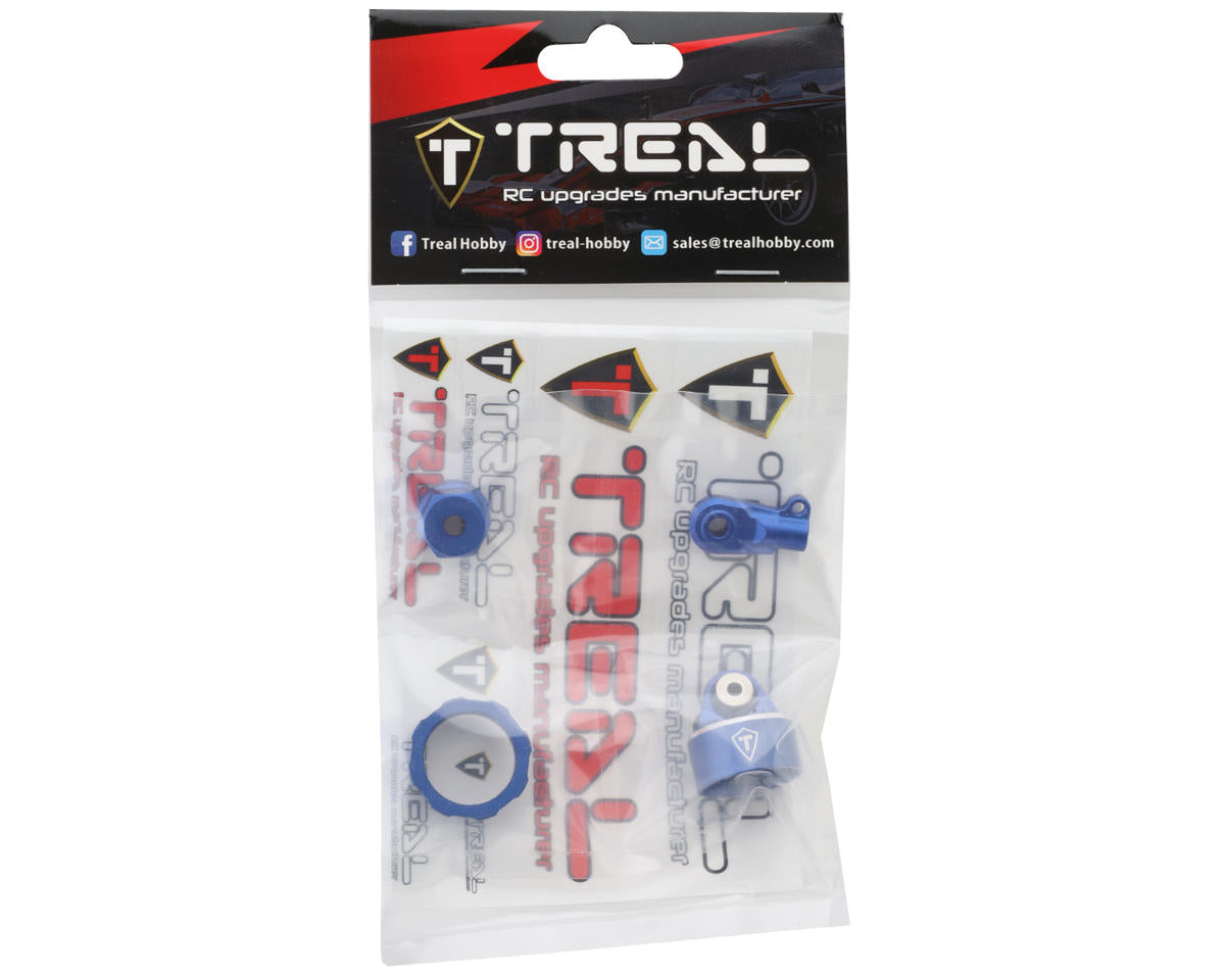 Treal Hobby Losi Promoto MX CNC Aluminum Shock Cap With Bottom Retainer Set