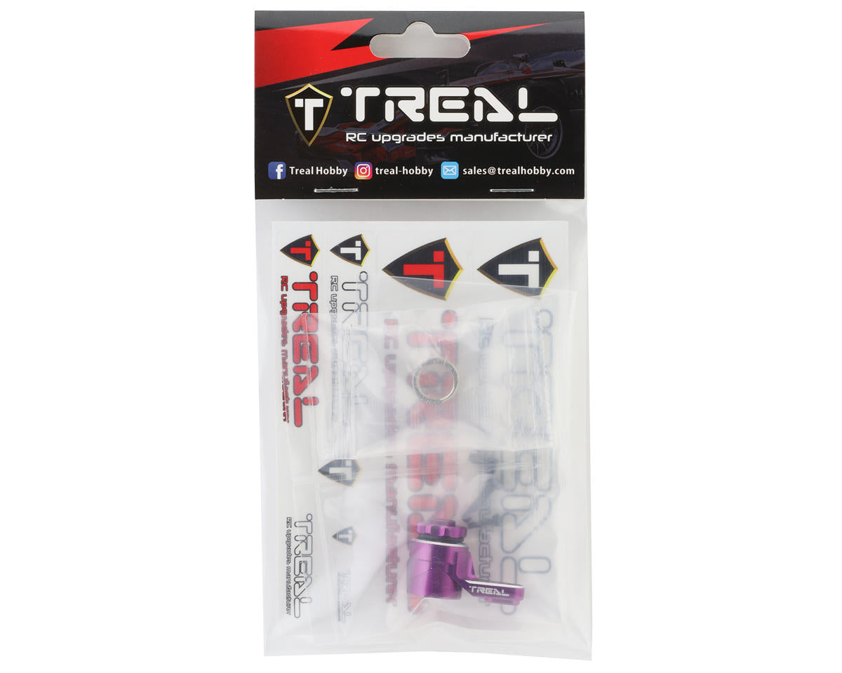 Treal Hobby Axial RBX10 Ryft Aluminum Clamping Servo Saver (25T) (Purple)
