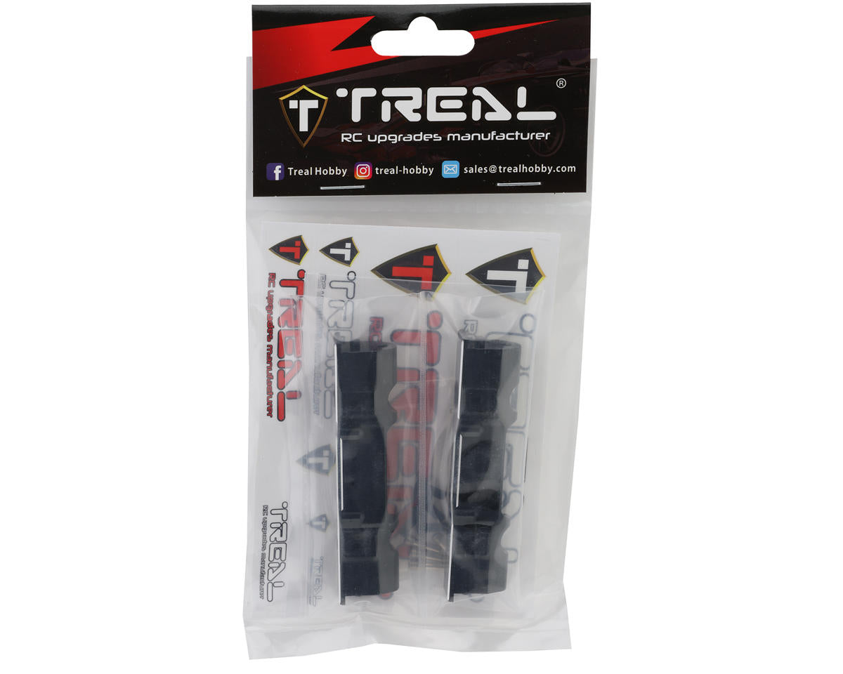 Treal Hobby SCX10 Pro 7075 Aluminum Front & Rear Bumper Mount Set