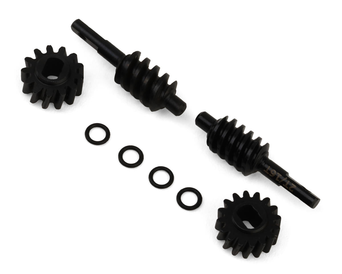 Treal Hobby Axial SCX30 Hardened Steel Differential Overdrive Worm Gears Set