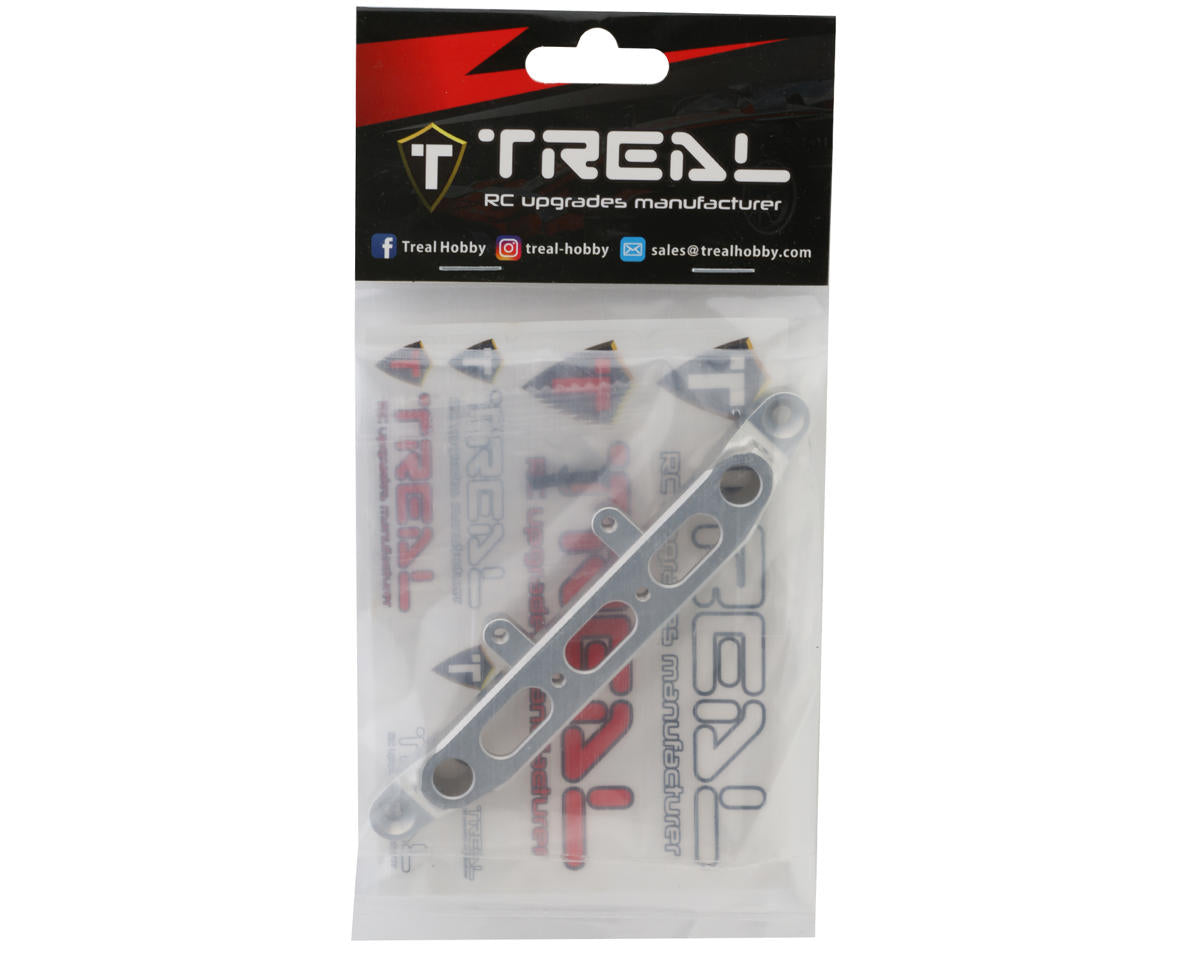 Treal Hobby Axial SCX6 Aluminum Front Chassis/Shock Tower Brace (Silver)