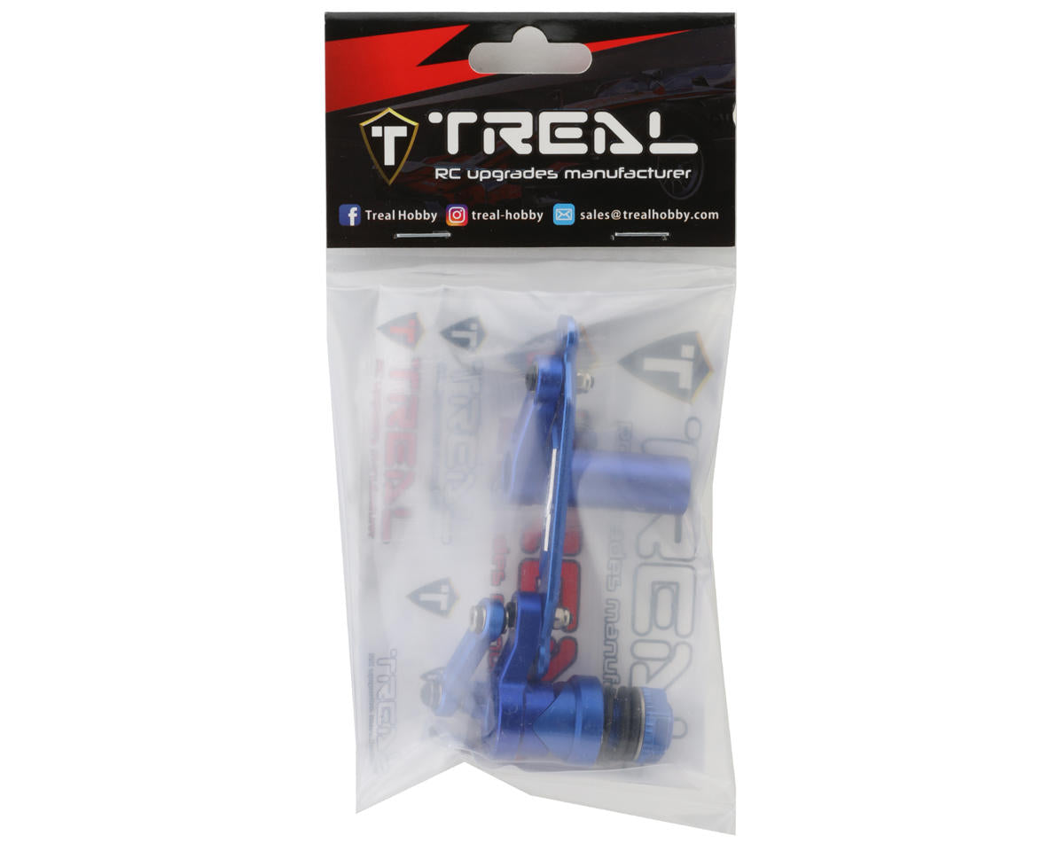 Treal Hobby Aluminum Servo Saver Steering Bellcrank Set for Traxxas Sledge
