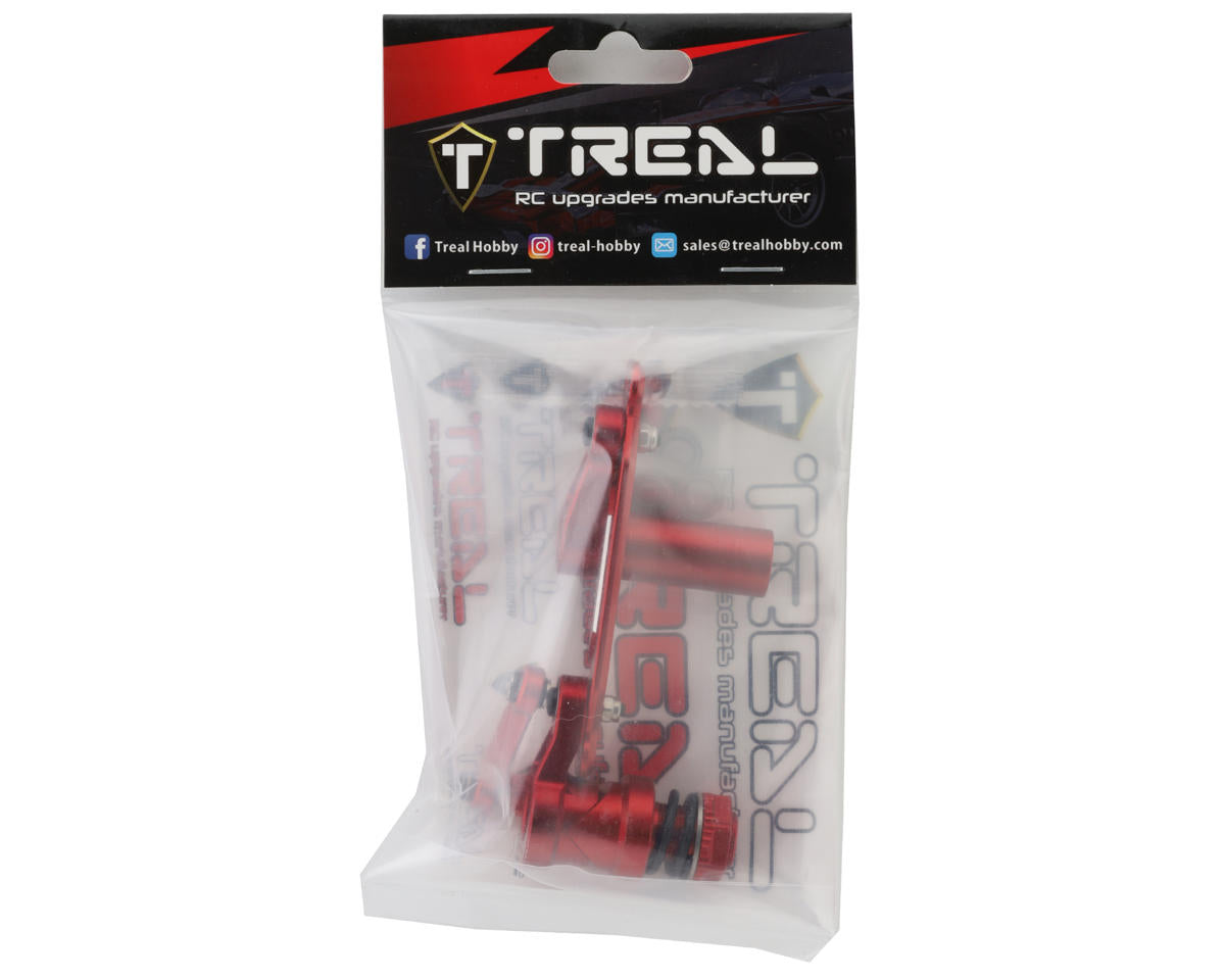 Treal Hobby Aluminum Servo Saver Steering Bellcrank Set for Traxxas Sledge