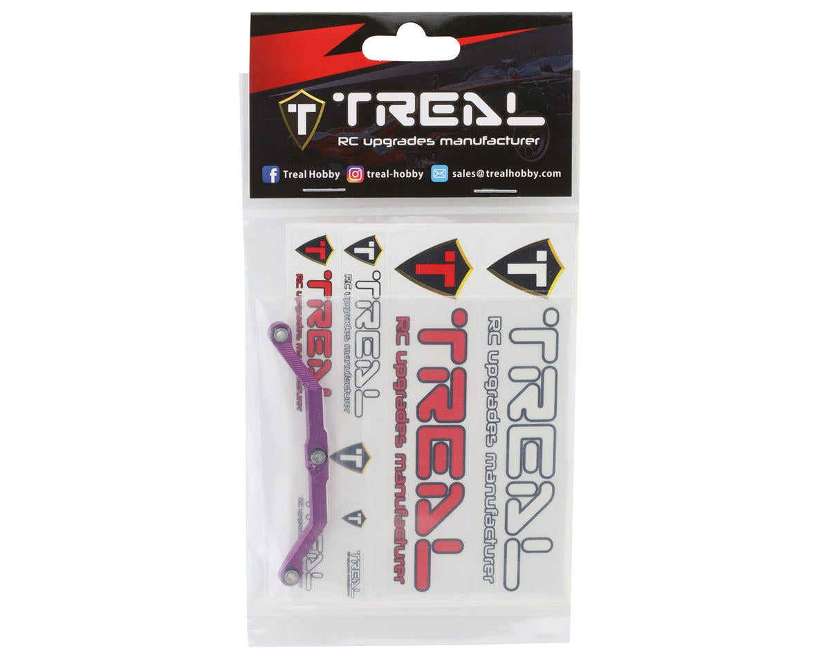 Treal Hobby Aluminum Front Steering Link for Traxxas TRX-4M (Purple)