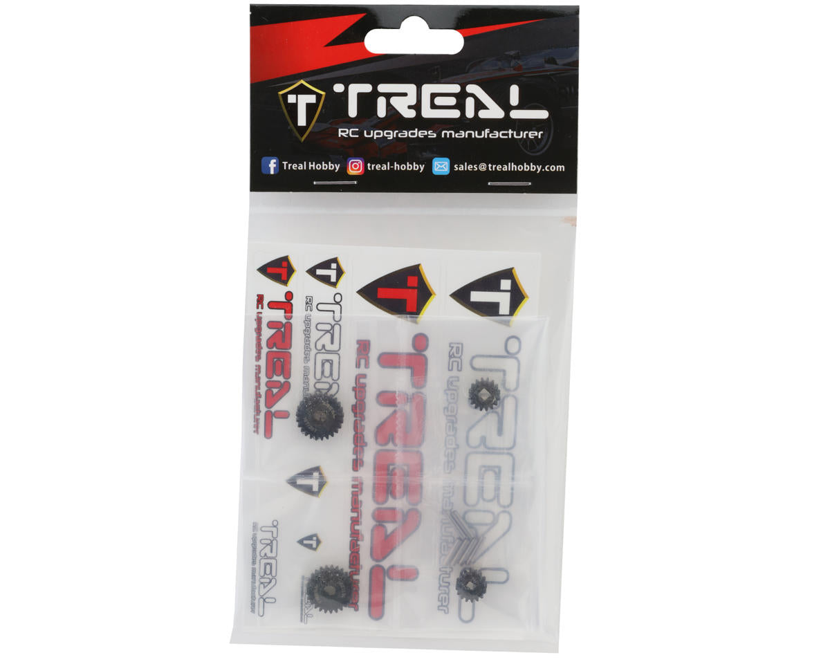 Treal Hobby Axial UTB18 Hardened Steel Overdrive Portal Gears (16T/25T)