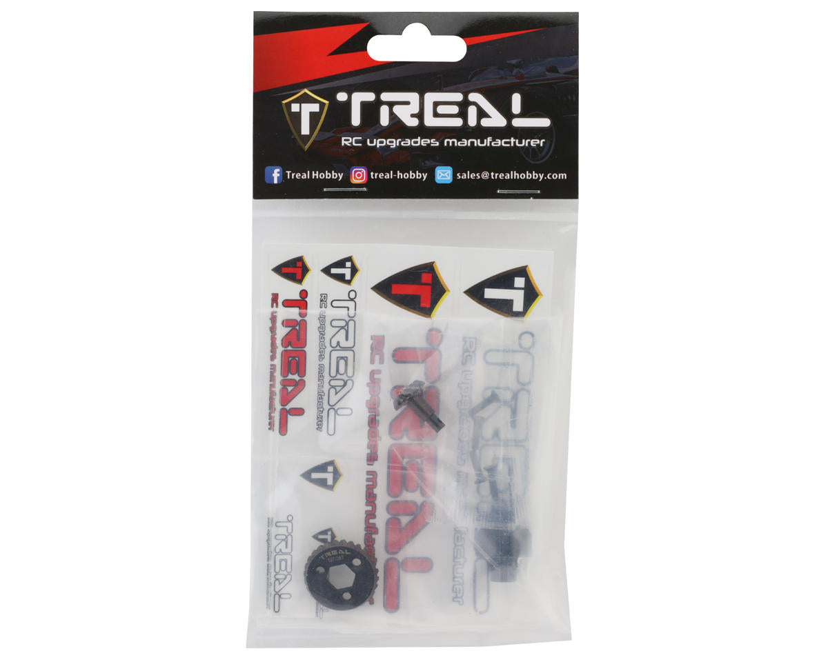Treal Hobby Axial UTB18 Heavy Duty Steel Axle Overdrive Set w/Spool (13T/28T)