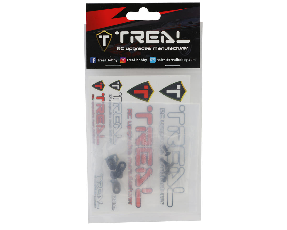 Treal Hobby 7075 Aluminum Rear Hinge Pin Retainers for Traxxas® X-Maxx/XRT®
