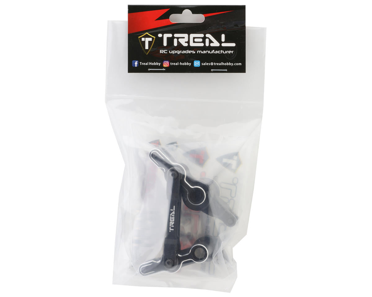 Treal Hobby Aluminum Servo Saver Steering Bell Crank Set for Traxxas XRT