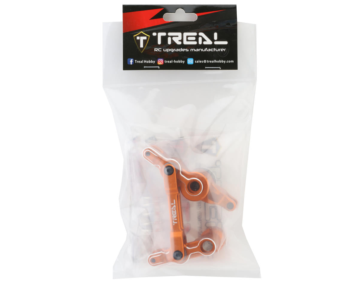 Treal Hobby Aluminum Servo Saver Steering Bell Crank Set for Traxxas XRT