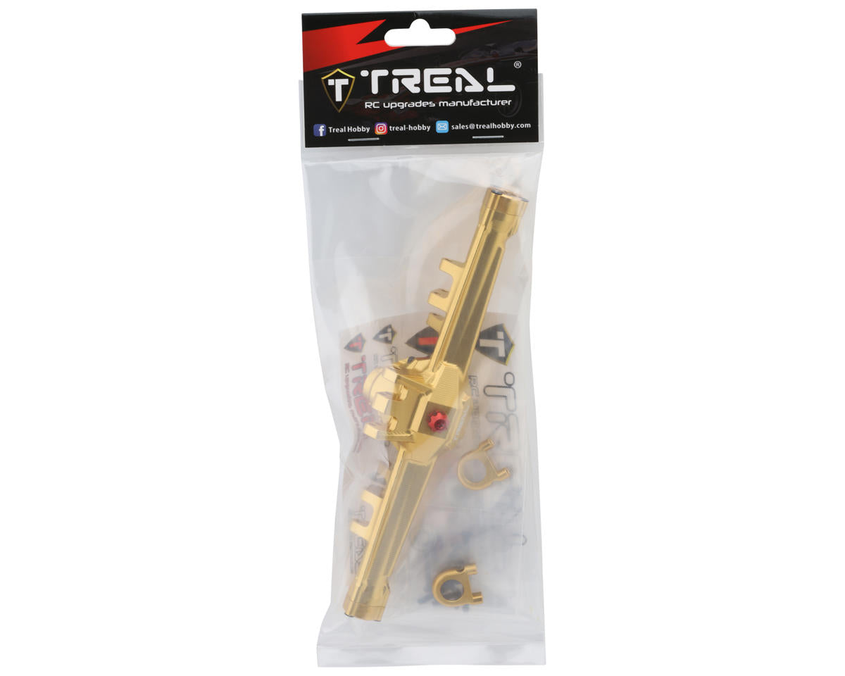 Treal Hobby Vanquish H10 Optic 7075 CNC-Machined Aluminum Rear Axle Housing
