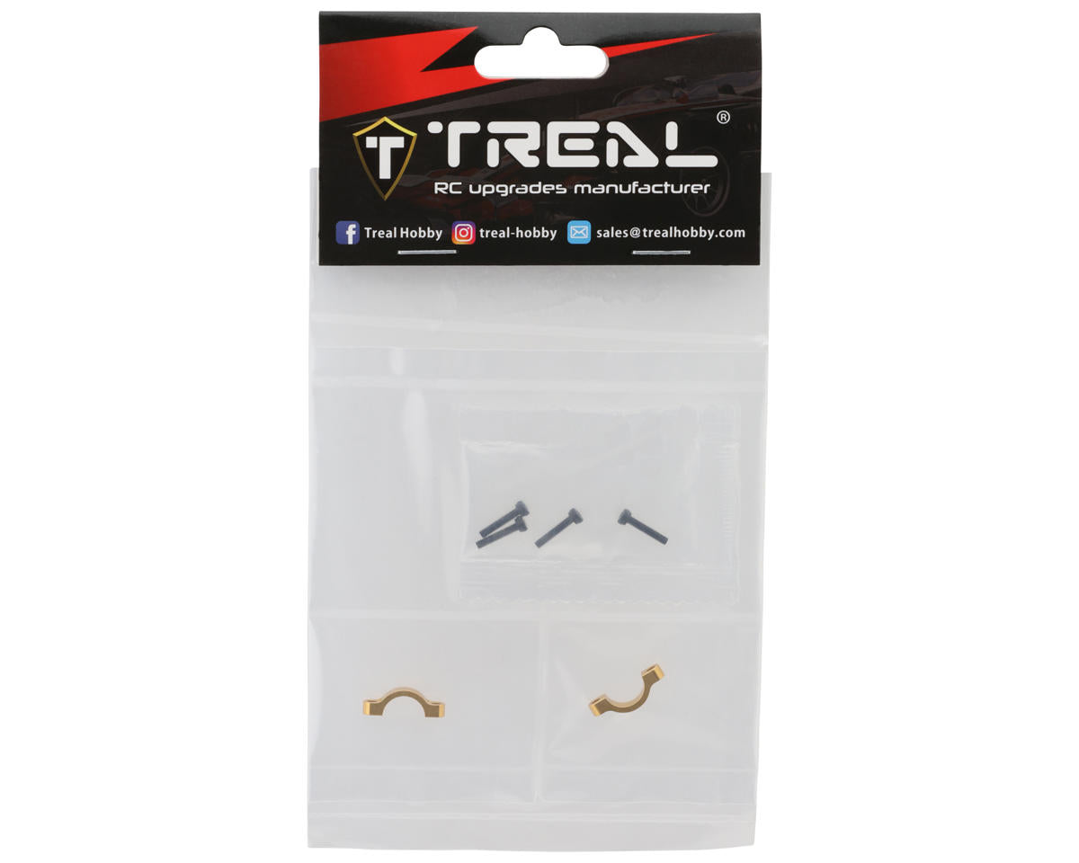 Treal Hobby Vanquish H10 Optic 7075 Aluminum Hydro Ram Steering Clamps