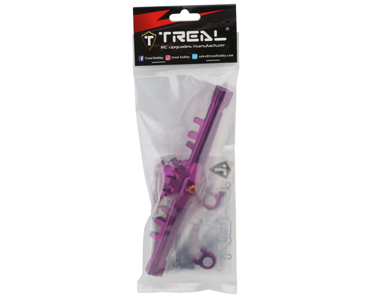 Treal Hobby Vanquish H10 Optic 7075 CNC-Machined Aluminum Rear Axle Housing