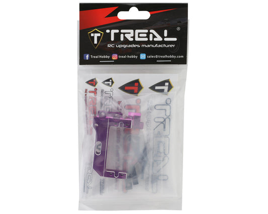 Treal Hobby H10 Optic Aluminum Servo Mount (Purple)