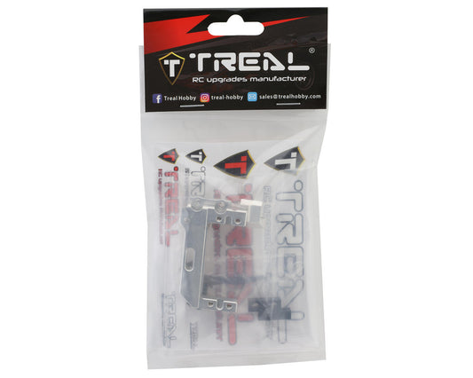 Treal Hobby H10 Optic Aluminum Servo Mount (Silver)