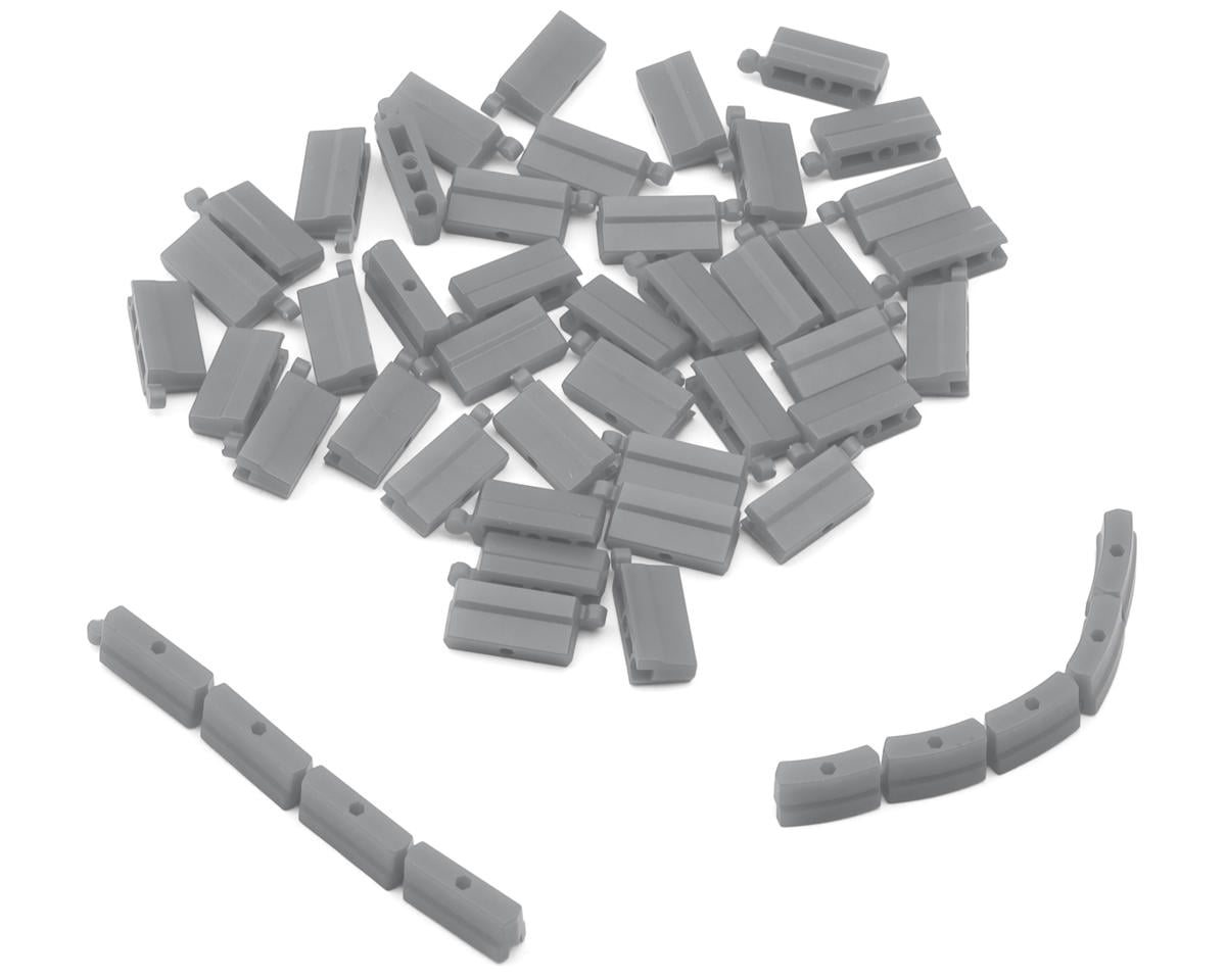 Turbo Racing Micro RC Track Mat Fence Set (Grey) (50Pcs)