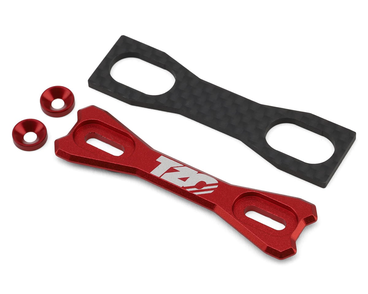 TZO Tires Universal 1/8 Wing Button Set (Red) (V2)