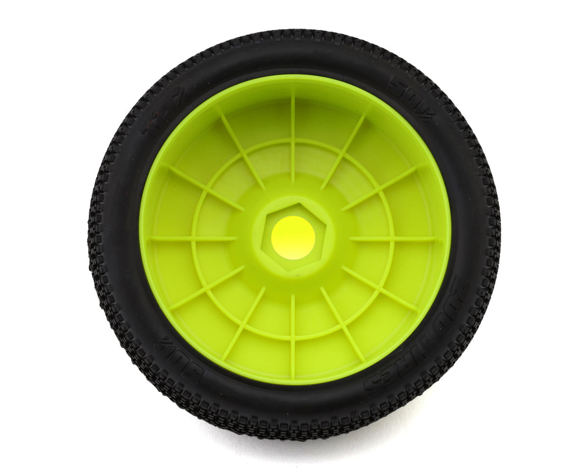 TZO Tires 500 1/8 Buggy Non-Glued Tire Set (Yellow) (4) (Soft)